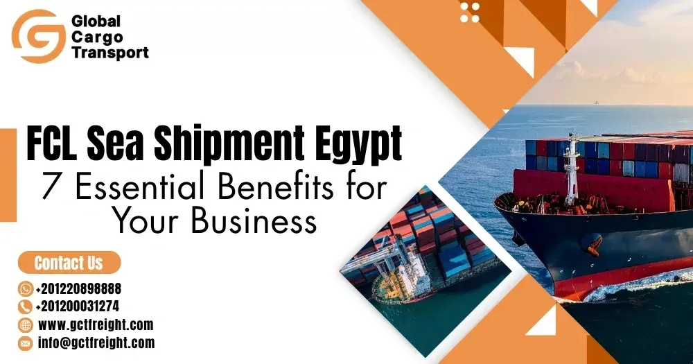 FCL sea shipment Egypt